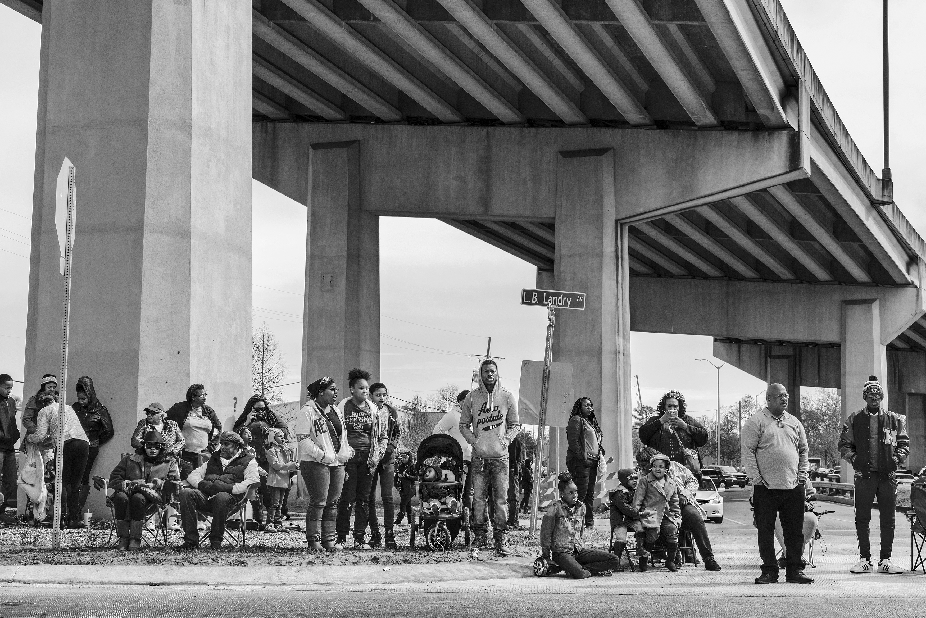 MARDI GRAS PARADE, ALGIERS, NEW ORLEANS, LOUISANA, USA.  06/02/2016