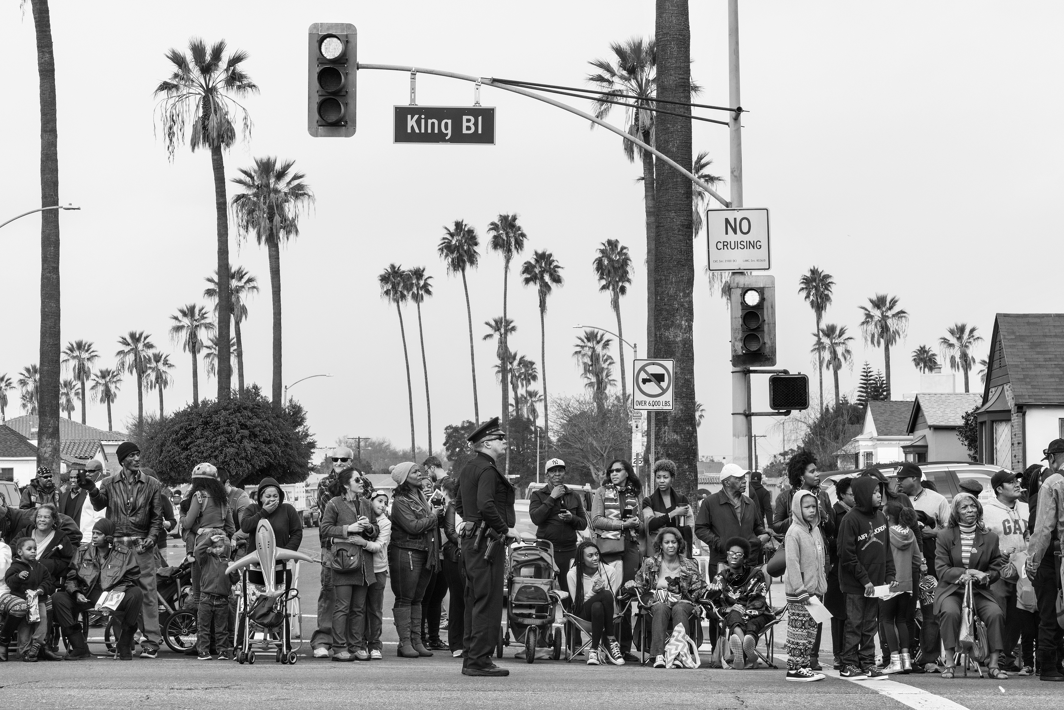 MARTIN LUTHER KING DAY PARADE, LOS ANGELES, CALIFORNIA.  18/01/2016