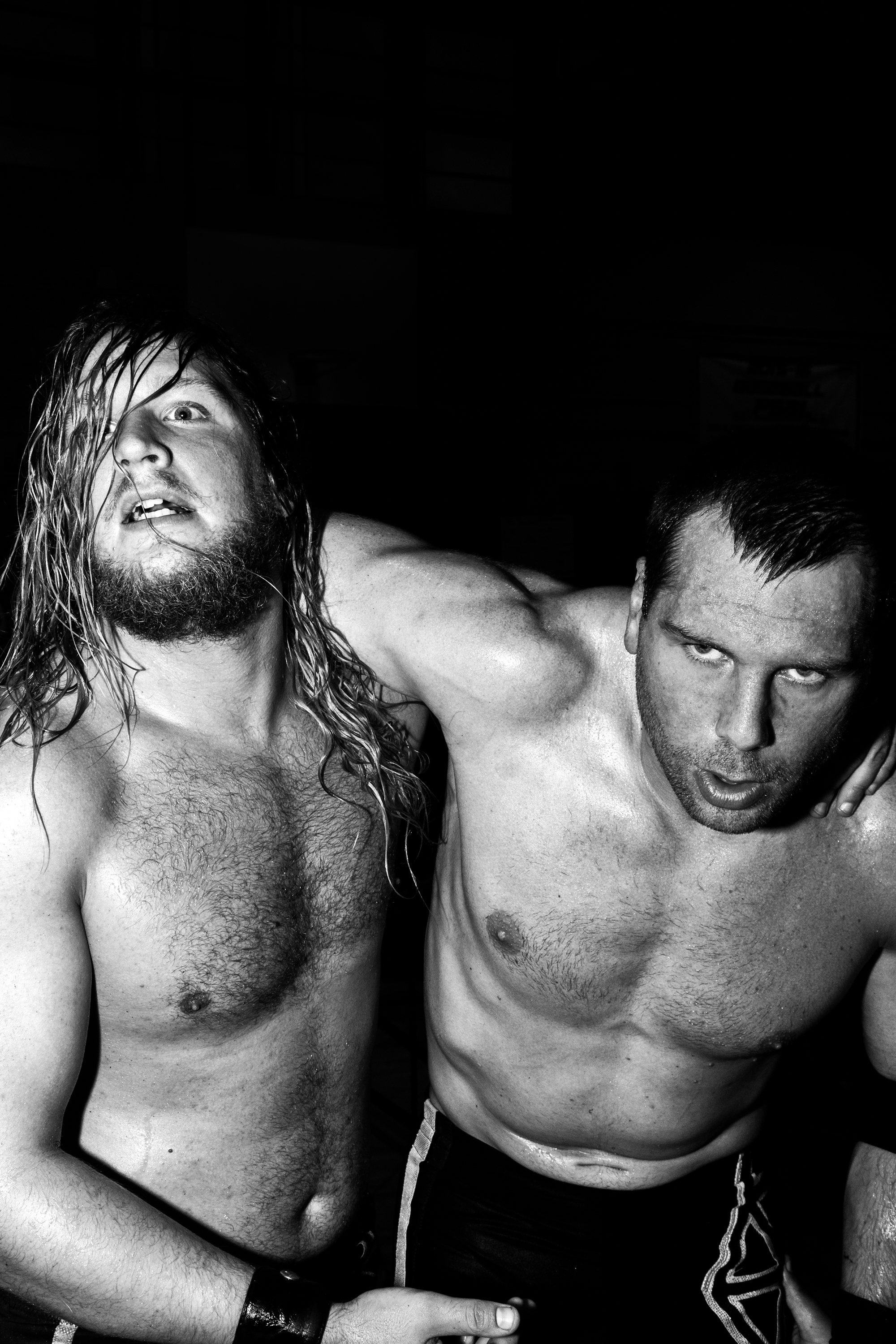 Battle Club Pro
940 Garrison Avenue 
Bronx, New York 10474
Graham Bell and Luke Langley recovering from the match
