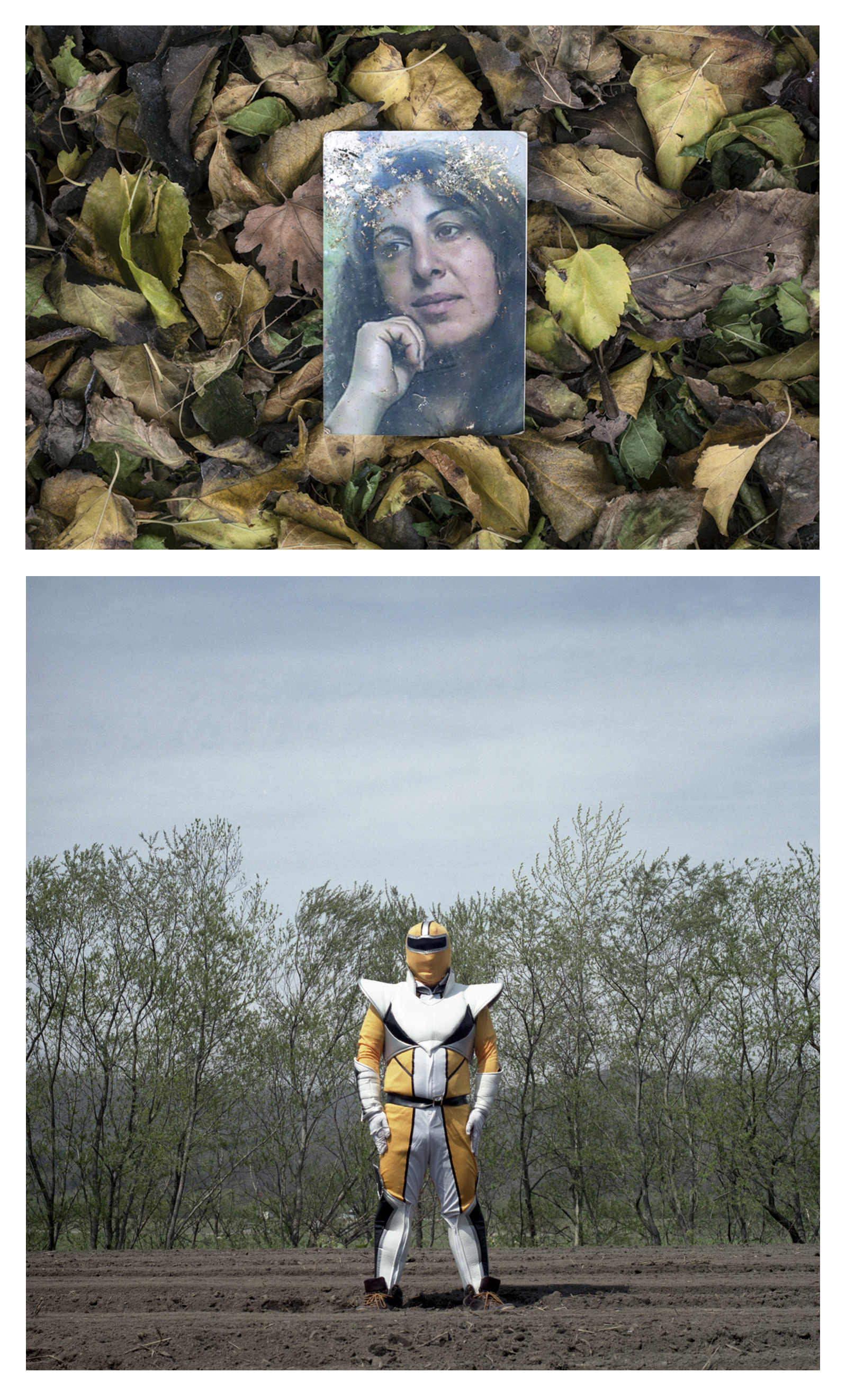 Biratori, Hokkaido, Japan 2015
Biratoranger, a local council employee who styles himself as an anime character to promote local culture, participates in an Ainu community reforestation project.
